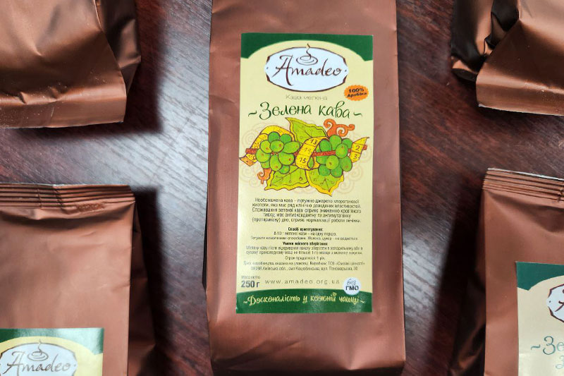 Купити зелену каву